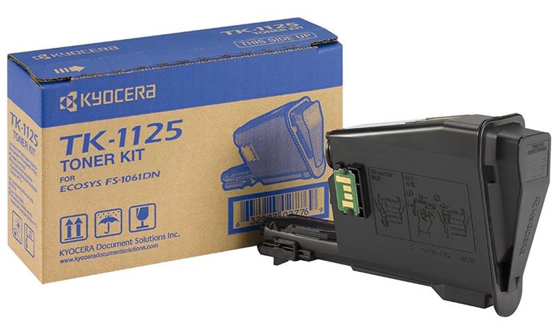 Kyocera toner TK-1125, 2 100 A4, černý, pro FS-1061DN, 1325MFP