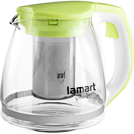 Lamart LT7026 konvice 1,1l zelená Verre