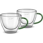 Lamart LT9115 set 2 cappuccino zelená 190 Vaso