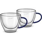 Lamart LT9116 set 2 cappuccino modrá 190 Vaso