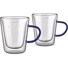 Lamart LT9119 set 2 tea modrá 300ml Vaso