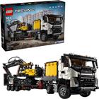 Lego Nákladní auto Volvo FMX a el. bagr 42175