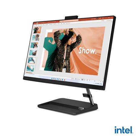 Lenovo IdeaCentre AIO 3 24IAP7 Core i3-1215U 8GB SSD 256GB 23,8" FHD IPS 250 nitů WIN11 Home černá