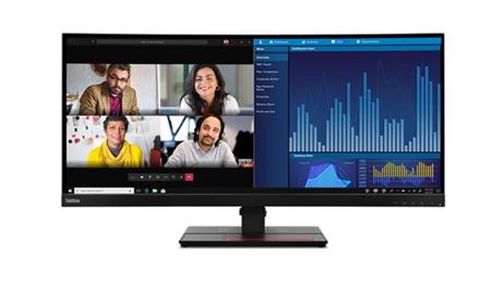 Lenovo P34w-20 34,14" IPS zakřivený 3440x1440 6ms DP 2xHDMI 3xUSB USB-C RJ45 Pivot Repro černá