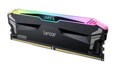 Lexar ARES DDR5 32GB (kit 2x16GB) UDIMM 6000MHz CL30 XMP 3.0 & EXPO - RGB, Heatsink, černá; LD5BU016G-R6000GDLA