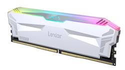 Lexar ARES DDR5 32GB (kit 2x16GB) UDIMM 6400MHz CL32 XMP 3.0 - RGB, Heatsink, bílá; LD5EU016G-R6400GDWA