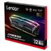 Lexar ARES DDR5 32GB (kit 2x16GB) UDIMM 6800MHz CL34 XMP 3.0 & EXPO - RGB, Heatsink, černá