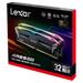 Lexar ARES DDR5 32GB (kit 2x16GB) UDIMM 7200MHz CL34 XMP 3.0 & EXPO - RGB, Heatsink, černá