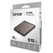 Lexar externí SSD 512GB SL200 USB 3.1 (čtení/zápis: 550/400MB/s)