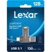 Lexar flash disk 128GB - JumpDrive D400 Dual USB-C & USB-A 3.1 (čtení až 130MB/s)