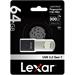 Lexar flash disk 64GB - Fingerprint F35Pro USB 3.2 (čtení/zápis: 300/150MB/s)