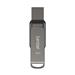 Lexar flash disk 64GB - JumpDrive D400 Dual USB-C & USB-A 3.1 (čtení až 130MB/s)