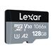 Lexar paměťová karta 128GB High-Performance 1066x microSDXC UHS-I, (čtení/zápis:160/120MB/s) C10 A2 V30 U3