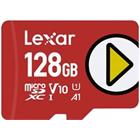 Lexar paměťová karta 128GB PLAY microSDXC UHS-I cards, čtení 150MB/s C10 A1 V10 U1