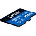 Lexar paměťová karta 256GB High-Performance 633x microSDXC UHS-I (čtení/zápis: 100/45MB/s) C10 A1 V30 U3 + adaptér