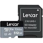 Lexar paměťová karta 512GB High-Performance 1066x microSDXC UHS-I, (čtení/zápis:160/120MB/s) C10 A2 V30 U3