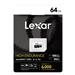 Lexar paměťová karta 64GB High-Endurance microSDHC/microSDXC UHS-I cards, (čtení/zápis:100/35MB/s) C10 A1 V30 U3