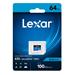 Lexar paměťová karta 64GB High-Performance 633x microSDXC UHS-I, (čtení/zápis:100/45MB/s) C10 A1 V30 U3