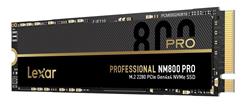 Lexar SSD NM800PRO PCle Gen4 M.2 NVMe - 2TB (čtení/zápis: 7500/6300MB/s); LNM800P002T-RNNNG