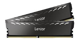 Lexar THOR DDR4 16GB (kit 2x8GB) UDIMM 3200MHz CL16 XMP 2.0 - Heatsink, černá; LD4BU008G-R3200GDXG