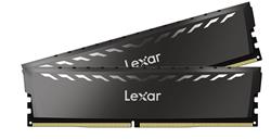 Lexar THOR DDR4 32GB (kit 2x16GB) UDIMM 3200MHz CL16 XMP 2.0 - Heatsink, černá; LD4BU016G-R3200GDXG