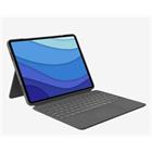 Logitech Combo Touch for iPad pro 12.9" (5 6th gen.) - GREY - UK - INTNL