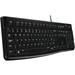 Logitech drátová klávesnice K120 - Business EMEA - UKR layout - černá