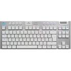 Logitech G915 TKL Tenkeyless LIGHTSPEED Wireless RGB Mechanical Gaming Keyboard - GL Tactile - WHITE - US INT'L