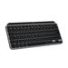 Logitech MX Keys Mini For Mac Minimalist Wireless Illuminated Keyboard - SPACE GREY - US INT'L - EMEA