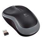 Logitech myš Wireless Mouse M185, optická, 3 tlačítka, šedá, 1000dpi