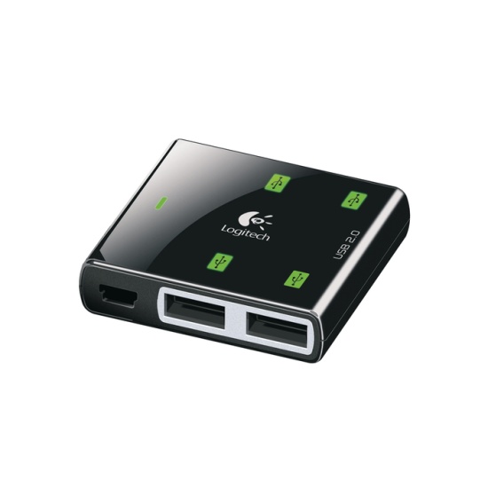 Logitech USB hub Premium 4 port | ExaSoft.cz