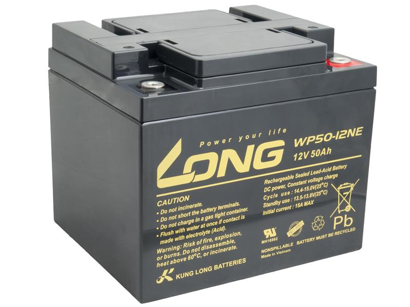 LONG baterie 12V 50Ah M6 DeepCycle (WP50-12NE)