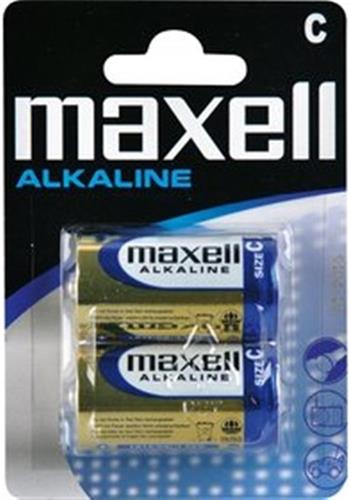 MAXELL LR14 2BP alkalické baterie, C (R14), 2ks