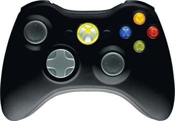 Microsoft Xbox 360 Gamepad bezdrátový pro Windows, USB