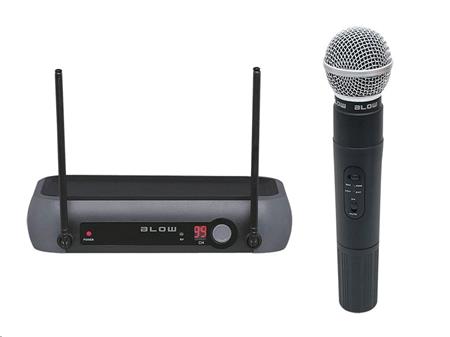 Mikrofon bezdrátový BLOW PRM 901 BLACK