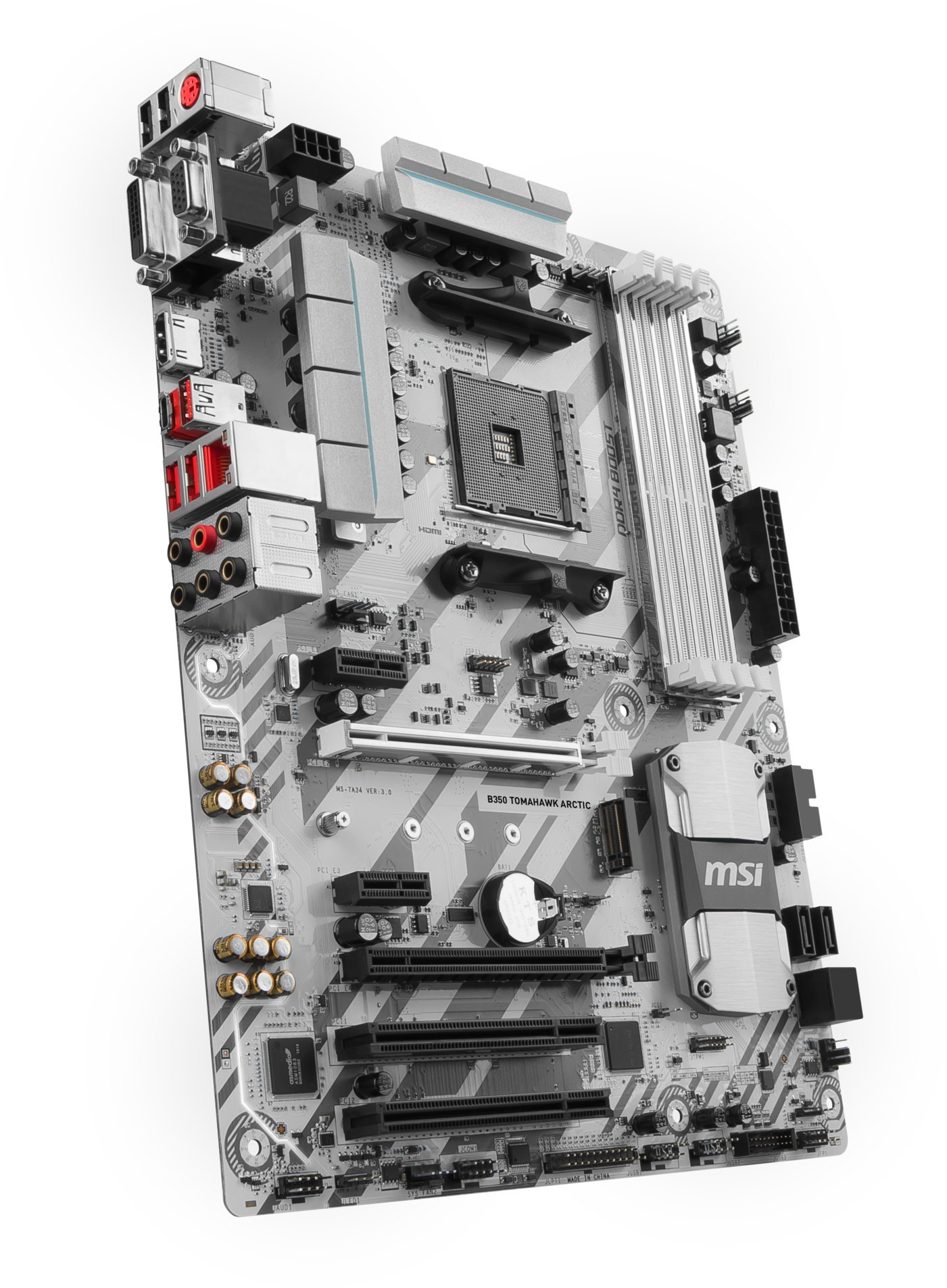 Msi b350 tomahawk arctic обзор