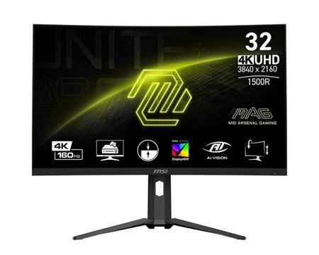 MSI MAG 321CUP 31,5" VA 4K UHD 160Hz 1ms Black 3R