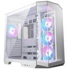 MSI MAG PANO 100R PZ White bez zdroje levé a přední sklo 4x 120 mm A-RGB fan 1x USB-C 1x USB3.2 bílá