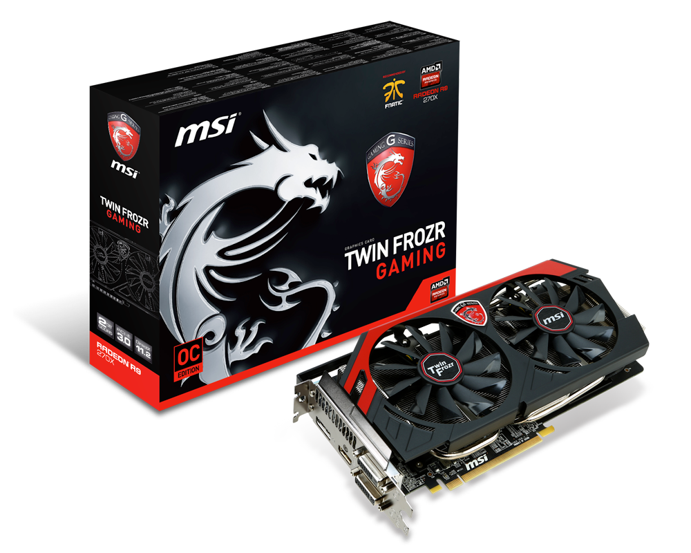 Msi r9 270 2gb разгон