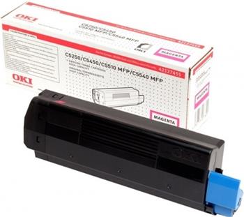 OKI 42127455 Magenta toner do C5x50, 5500MFP (5 000 stránek)