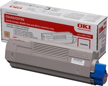 OKI 43872306 Toner Magenta do C5650, C5750 (2 000 stránek)