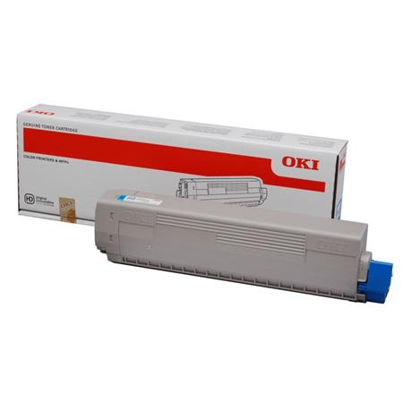 OKI 44844615 Cyan toner do C822 (7 300 stránek)