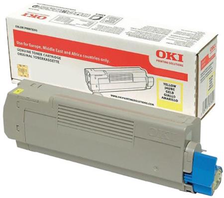 OKI 46443101 Žlutý toner do C833, C843 (10 000 stránek)