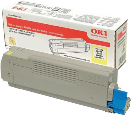 OKI 46471101 Žlutý toner do C823 (7 000 stránek)