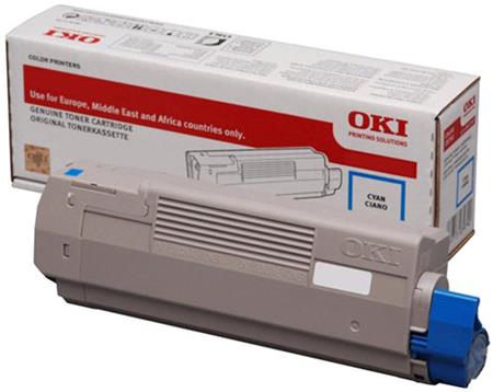 OKI 46490403 Cyan toner do C532 , C542 , MC563 , MC573-1.5K