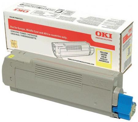 OKI 46507505 Žlutý toner do C612 (6 000 stránek)