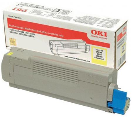 OKI 46508709 toner žlutý do C332, MC363 (3 000 stránek)