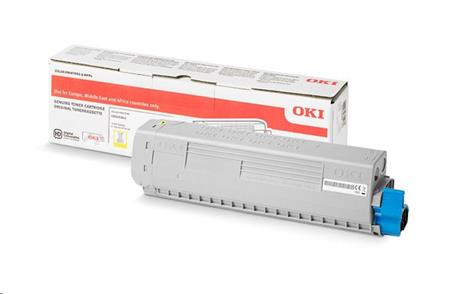 OKI 46861305 Žlutý toner do C834, C844 (10 000 stránek)