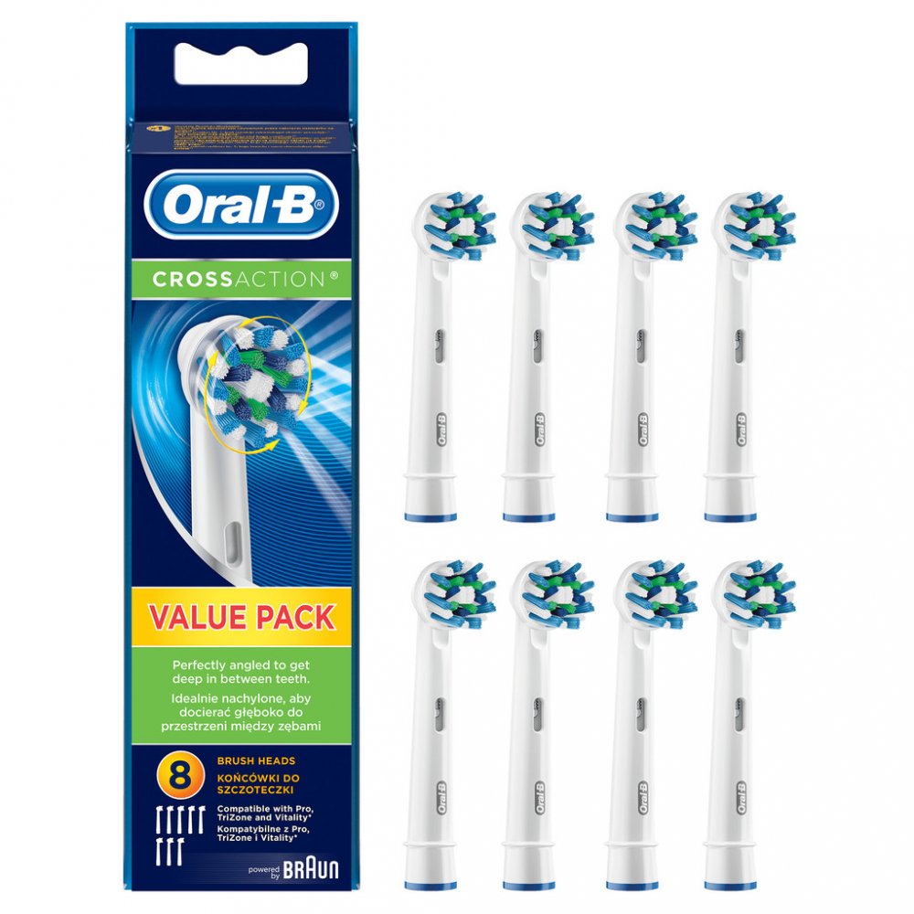 Oral-B Cross Action EB 50 (8 Ks) | ExaSoft.cz