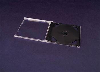 Plastová krabička na 2x CD/DVD, jewel case 7 mm